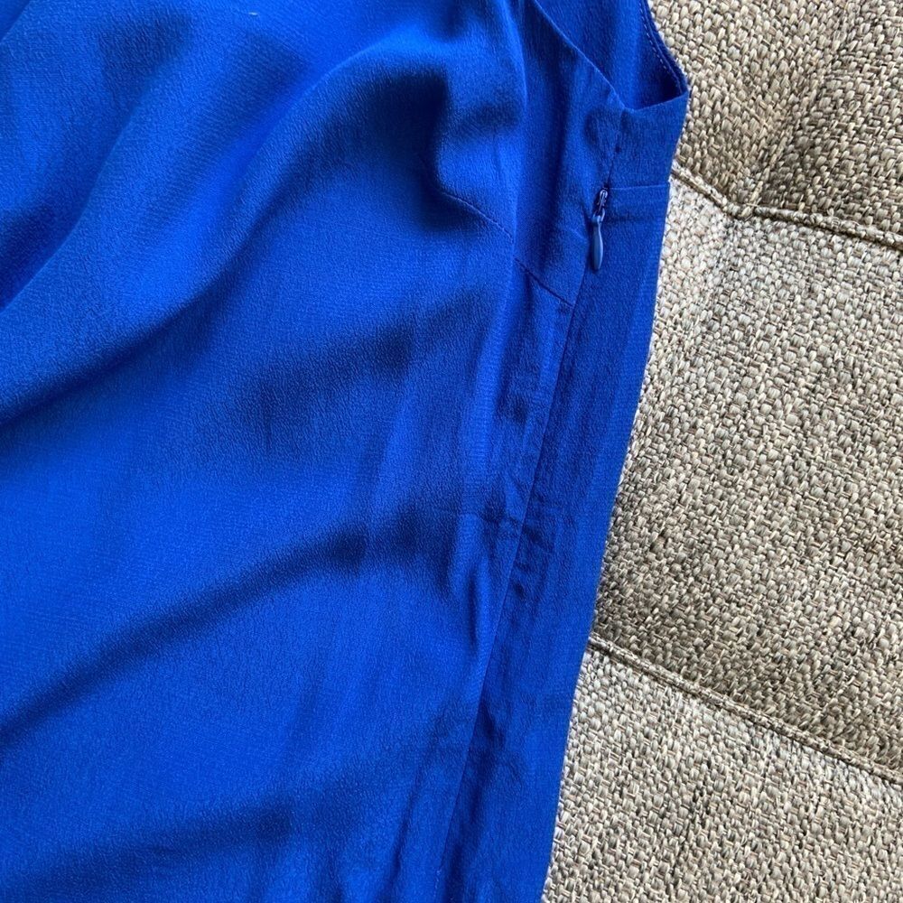 Skies Are Blue Cobalt Sleeveless Dress - Picture 5 of 7